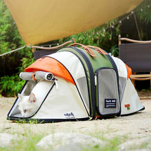 Load image into Gallery viewer, Purrpy Tent Expandable Cat Backpack | Cat Kennel | MissyMoMo
