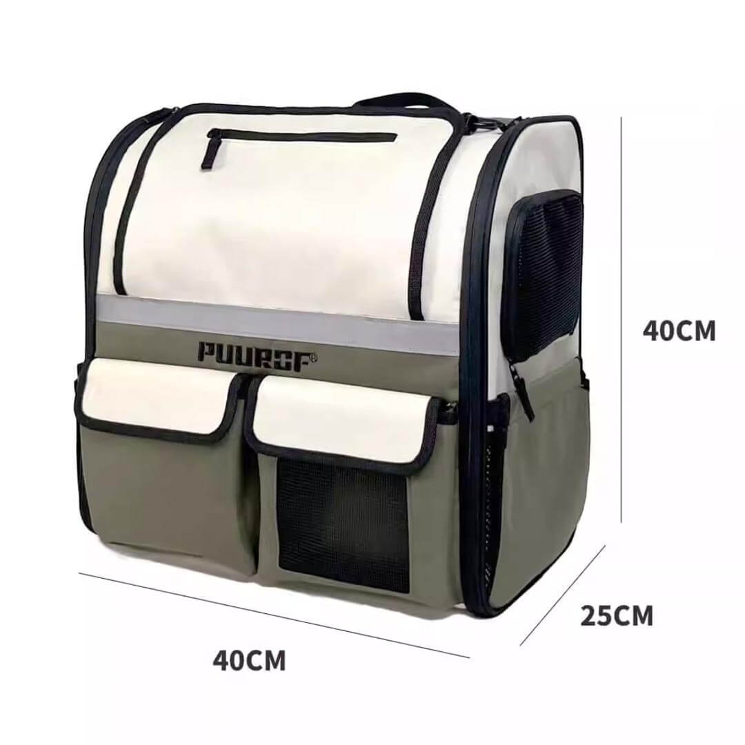 Dimensions of Large Cat Backpack Carrier  | MissyMoMo