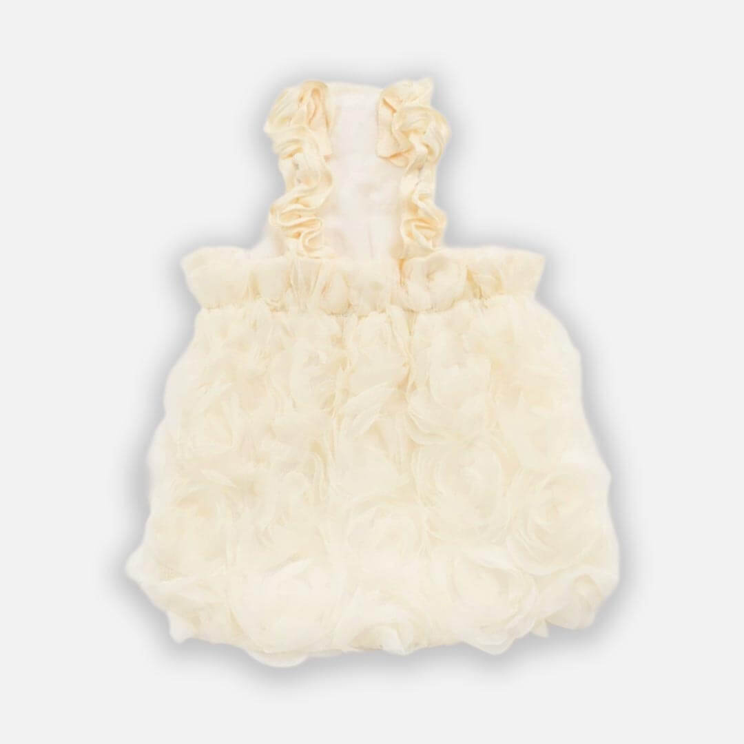 White Rose Cat Dress | Floral Rose Cat Dress | MissyMoMo