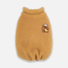 Load image into Gallery viewer, Brown Teddy Bear Fleece Jacket for Cats &amp; Kittens | MissyMoMo
