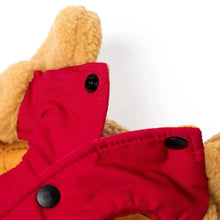 Load image into Gallery viewer, Brown Teddy Bear Fleece Jacket for Cats &amp; Kittens | MissyMoMo
