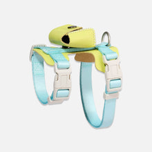 Load image into Gallery viewer, TouchCat Turquoise H-Style Cat Harness &amp; Leash Set | MissyMoMo
