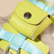 Load image into Gallery viewer, Yellow Mini Bag on an H-Style Cat Harness | MissyMoMo
