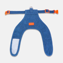Load image into Gallery viewer, TouchCat Indigo Cat Harness &amp; Leash Set | Denim Harness for Cats &amp; Kittens | MissyMoMo
