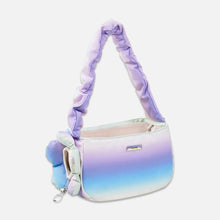 Load image into Gallery viewer, Purple &amp; Blue Gradient Crossbody Cat Bag Carrier | MissyMoMo
