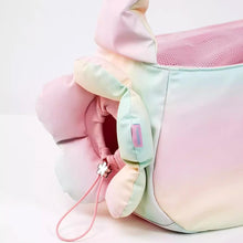 Load image into Gallery viewer, Pink Gradient Crossbody Cat Bag Carrier | MissyMoMo
