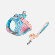 Load image into Gallery viewer, Blue &amp; Pink Mesh Cat Vest Harness | MissyMoMo

