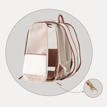 Load image into Gallery viewer, Voocoo Cat Backpack | Cat Carrier for Travel | Leather Pet Carrier | MissyMoMo
