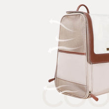 Load image into Gallery viewer, Voocoo Cat Backpack | Cat Carrier for Travel | Leather Pet Carrier | MissyMoMo
