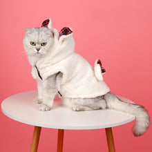 Load image into Gallery viewer, Cat in Cute Fleece Hoodie with Bear Ears | MissyMoMo
