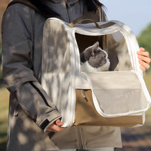 Load image into Gallery viewer, Carrying Cat with Lightweight Cat Backpack | MissyMoMo
