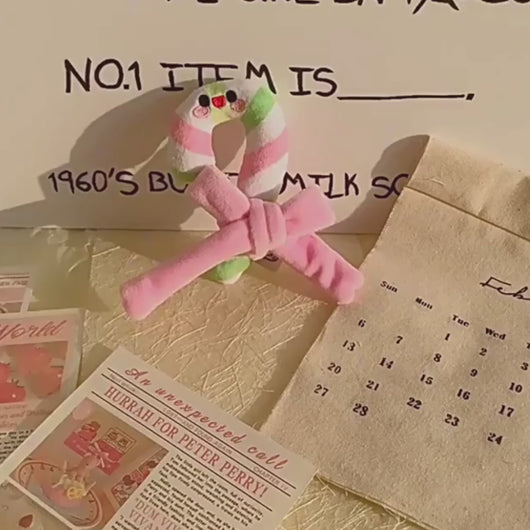 Candy Cane Catnip Toy | Cute Toy for Cats & Kittens | MissyMoMo