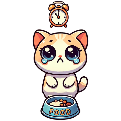 Cat Crying for Food