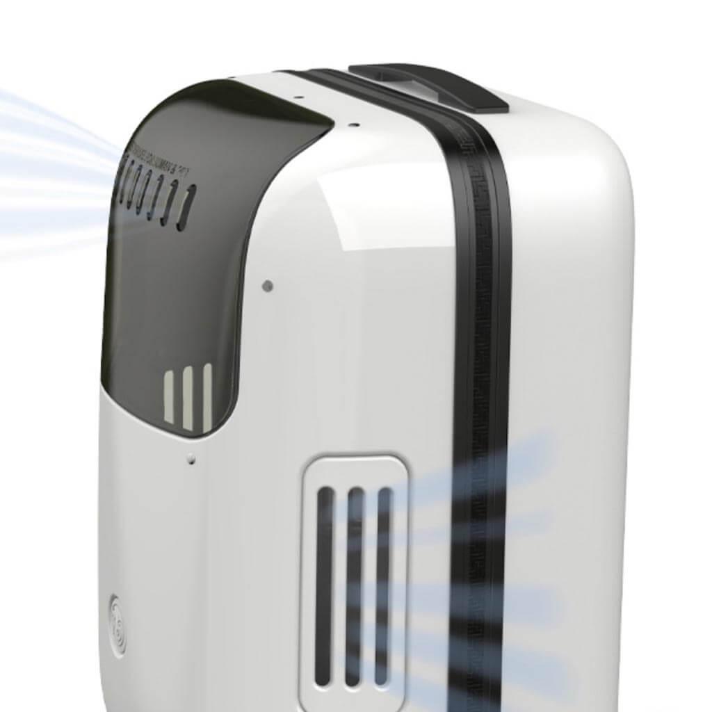 Side View of Cataway Space Cat Backpack With Ventilation Holes | MissyMoMo