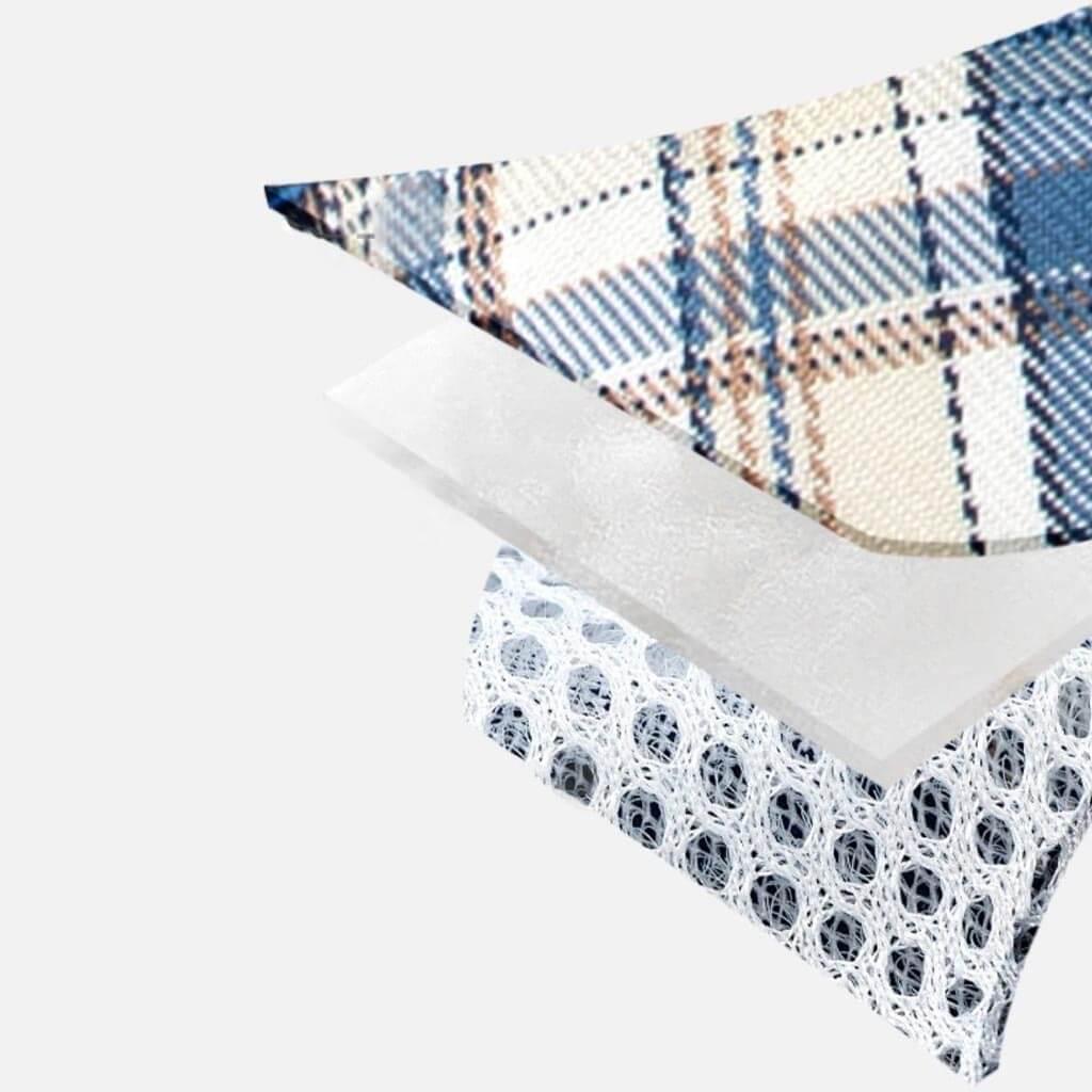 Breathable Mesh Lining of Fuji Cat Harness | MissyMoMo