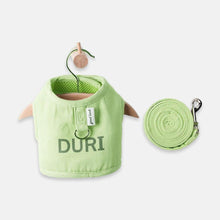 Load image into Gallery viewer, Loki Cat Harness &amp; Leash Set in Green with Reflective Letters | MissyMoMo
