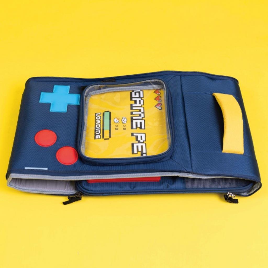 PurLab Gameboy Expandable Cat Backpack | Cat Travel Carrier | MissyMoMo