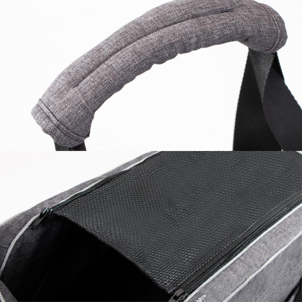 Purry Car Seat Carrier Handle Detail | MissyMoMo