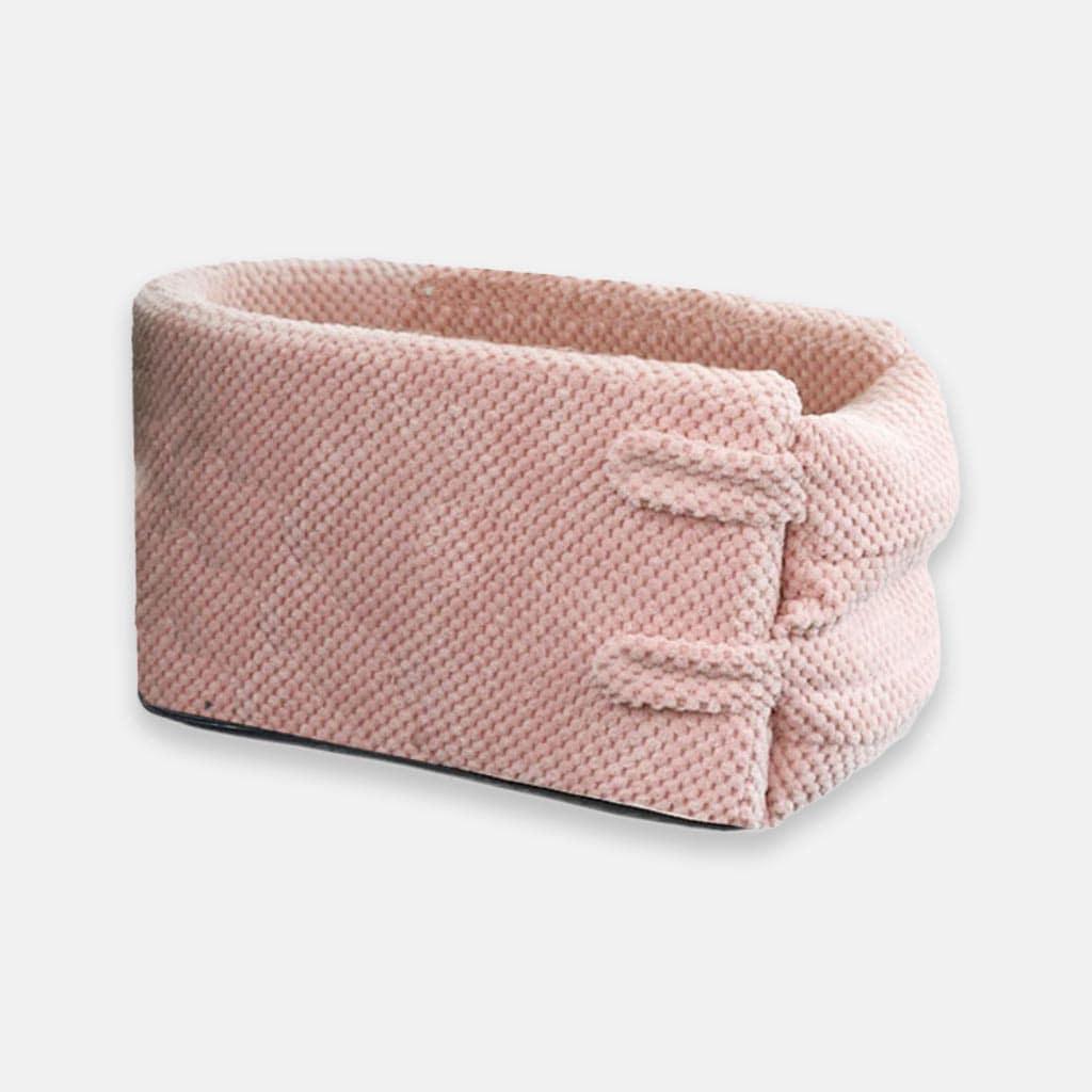 Purry Cat Car Seat Carrier In Pink Fabric | MissyMoMo