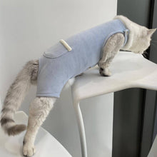 Load image into Gallery viewer, Neko Cat Dungarees | Cat with Clothes | MissyMoMo
