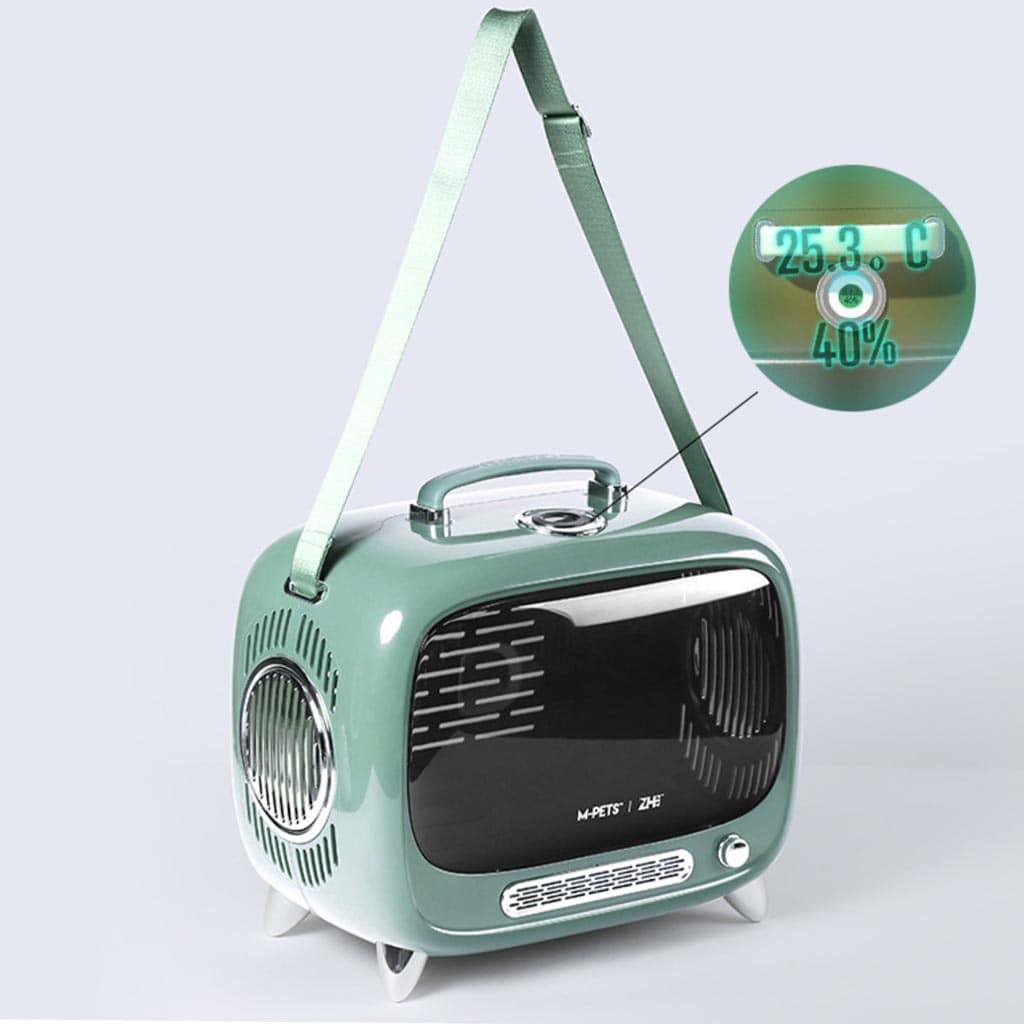 TellyMoMo Cat Carrier | Cyan Cat Carrier for Travel | MissyMoMo