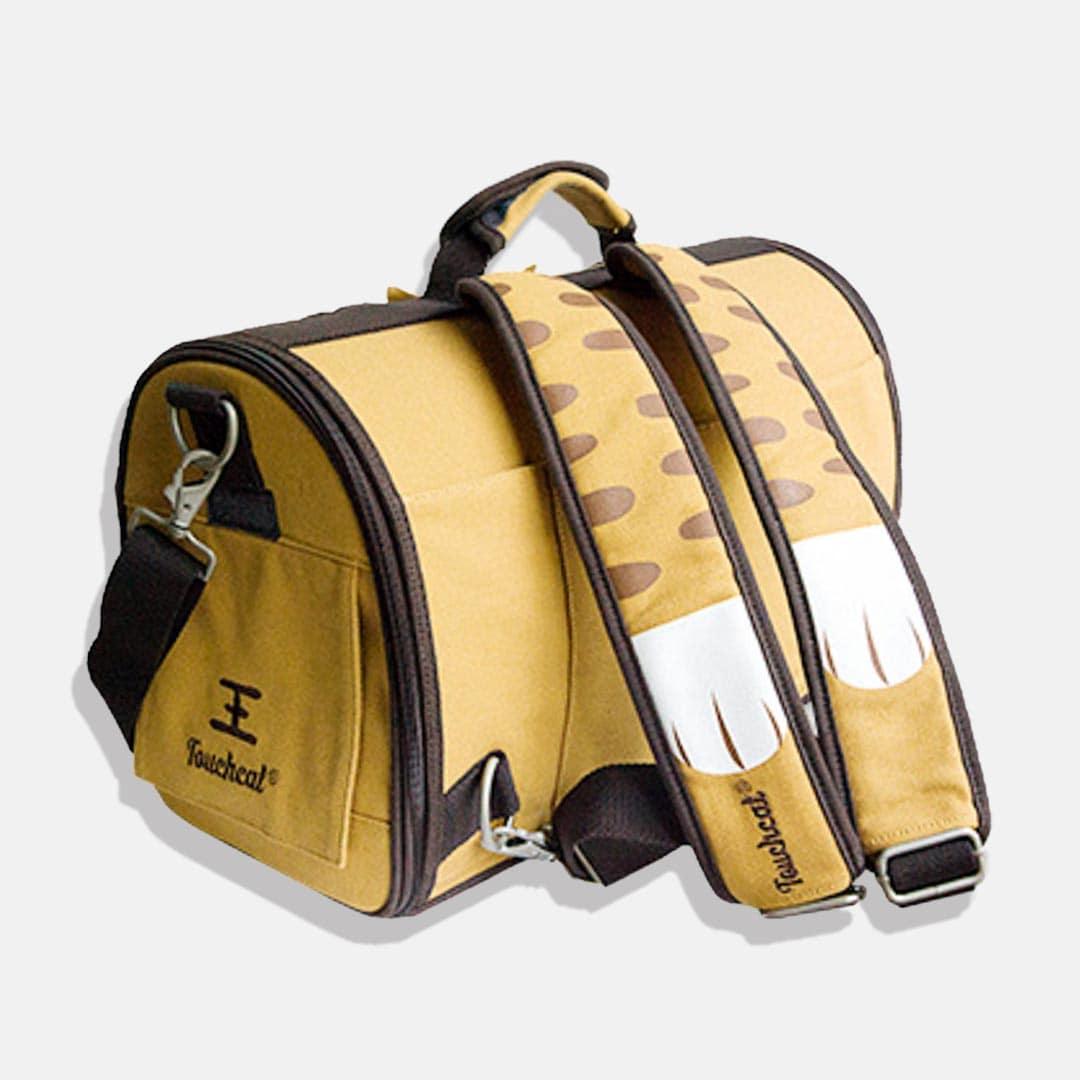 TouchCat Cat Duffle Bag Backpack | Cat Carrier for Travel | MissyMoMo